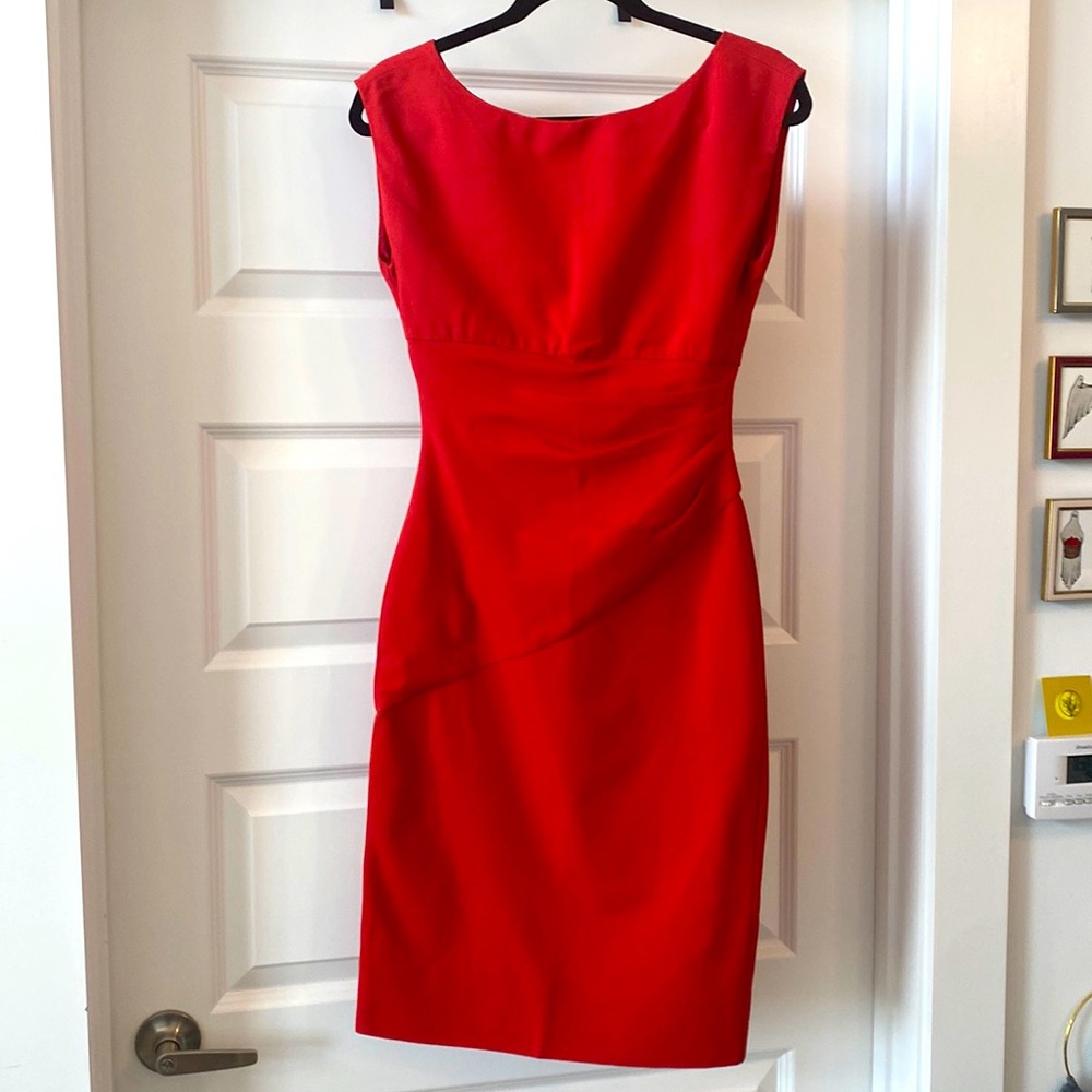 Diane von Furstenburg JORI dress- size 4 in red